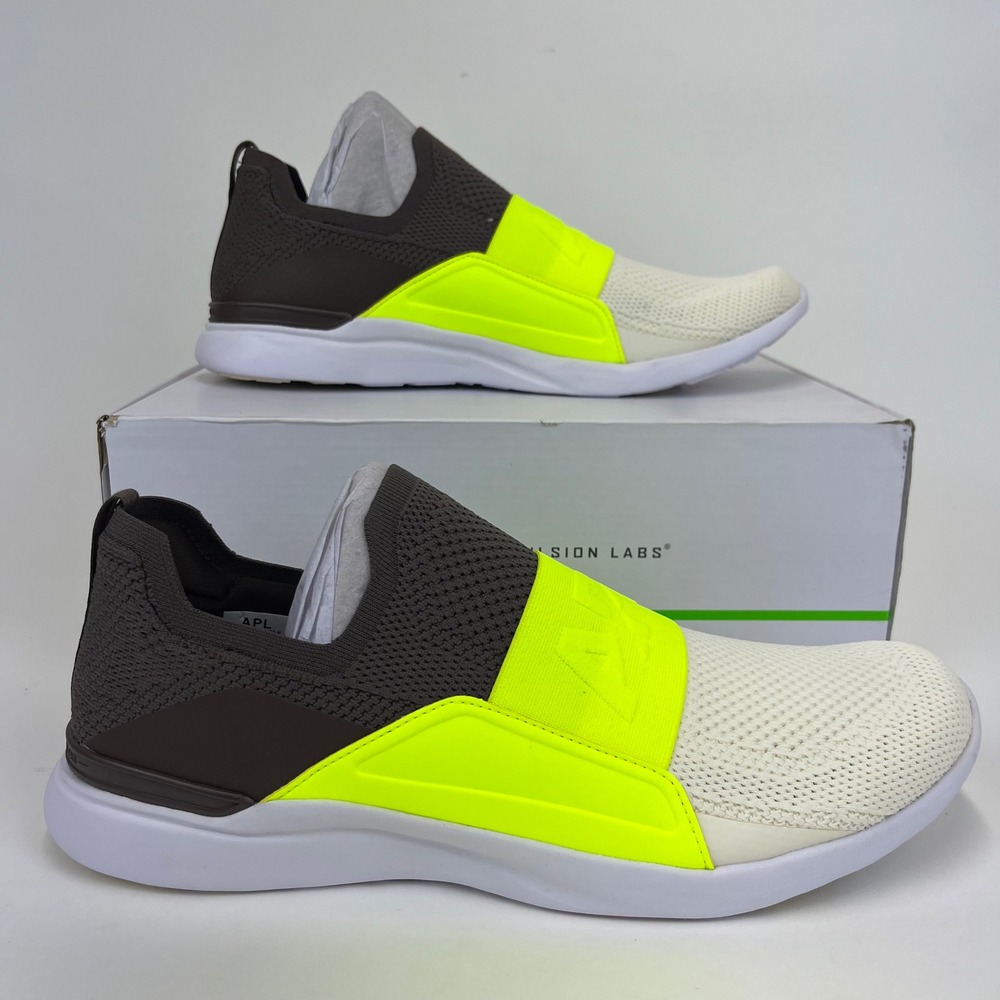 APL Techloom Bliss Slip On Running Shoes Chocolate Energy Pristine Size 14‎